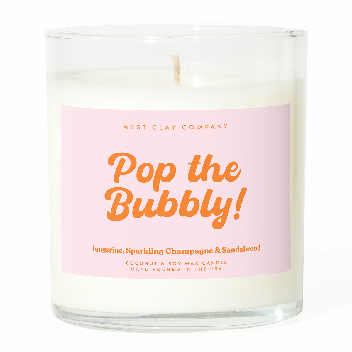 Pop the Bubbly! Candle