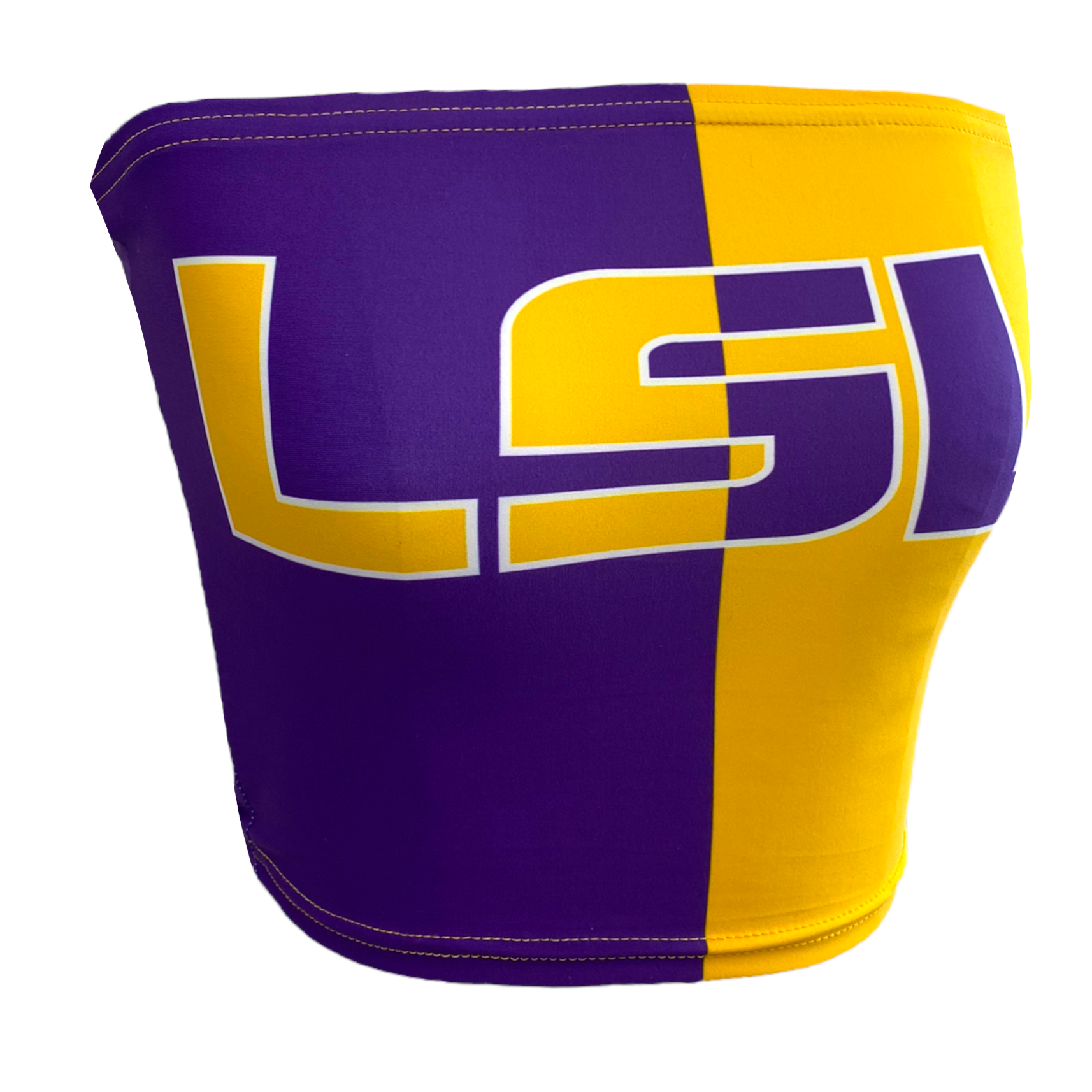 LSU Two Tone Tube Top