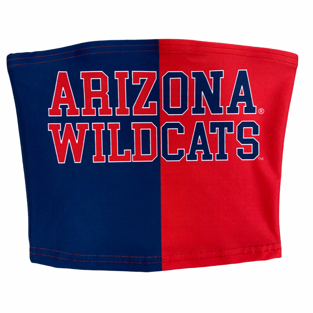 University of Arizona Two Tone Tube Top