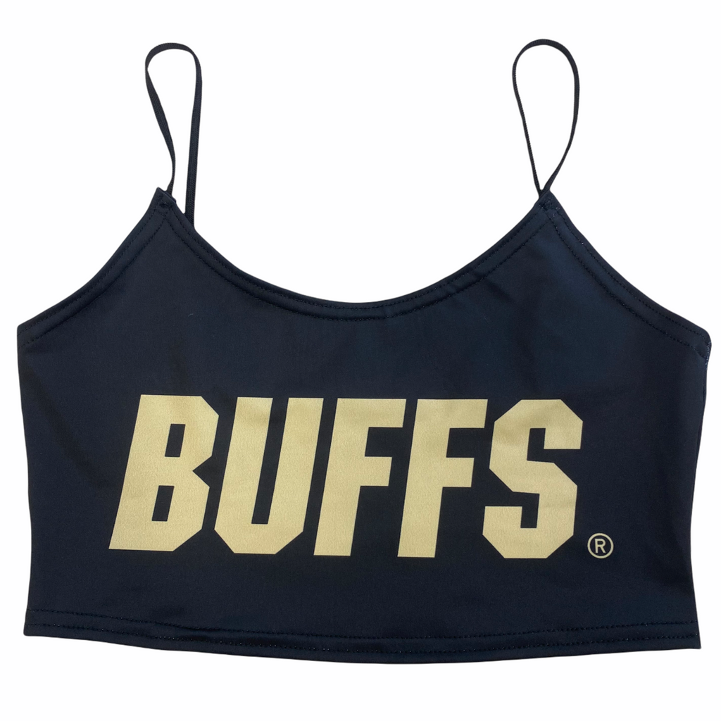 Colorado Boulder Black Spaghetti Tank