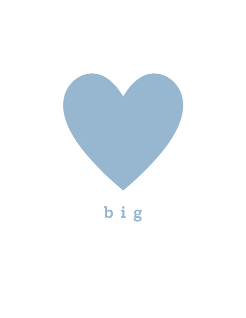 "Big" Simple Heart Cali Wave Wash Short