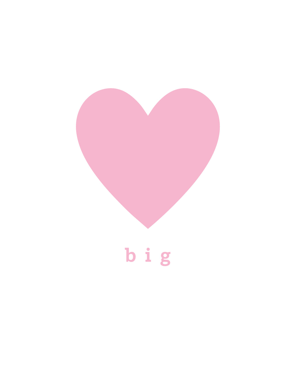 "Big" Simple Heart Skort