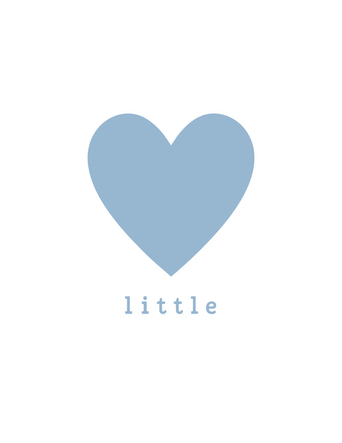"Little" Simple Heart Cali Wave Wash Short