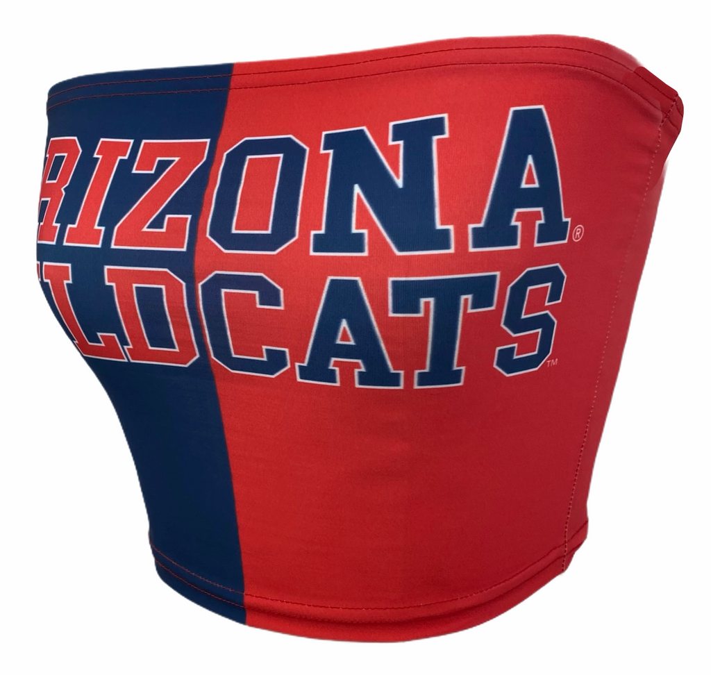 University of Arizona Two Tone Tube Top