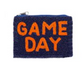 Orange/Navy Game Day Coin Pouch