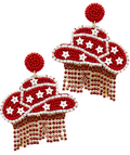 Crimson/White Cowboy Hat (Gameday Accessory)