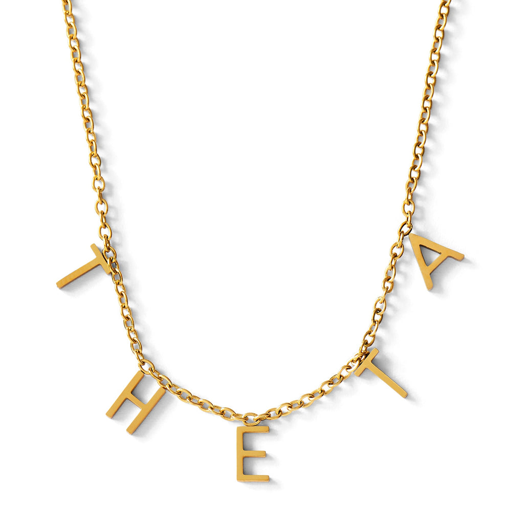 Kappa Alpha Theta Name Necklace