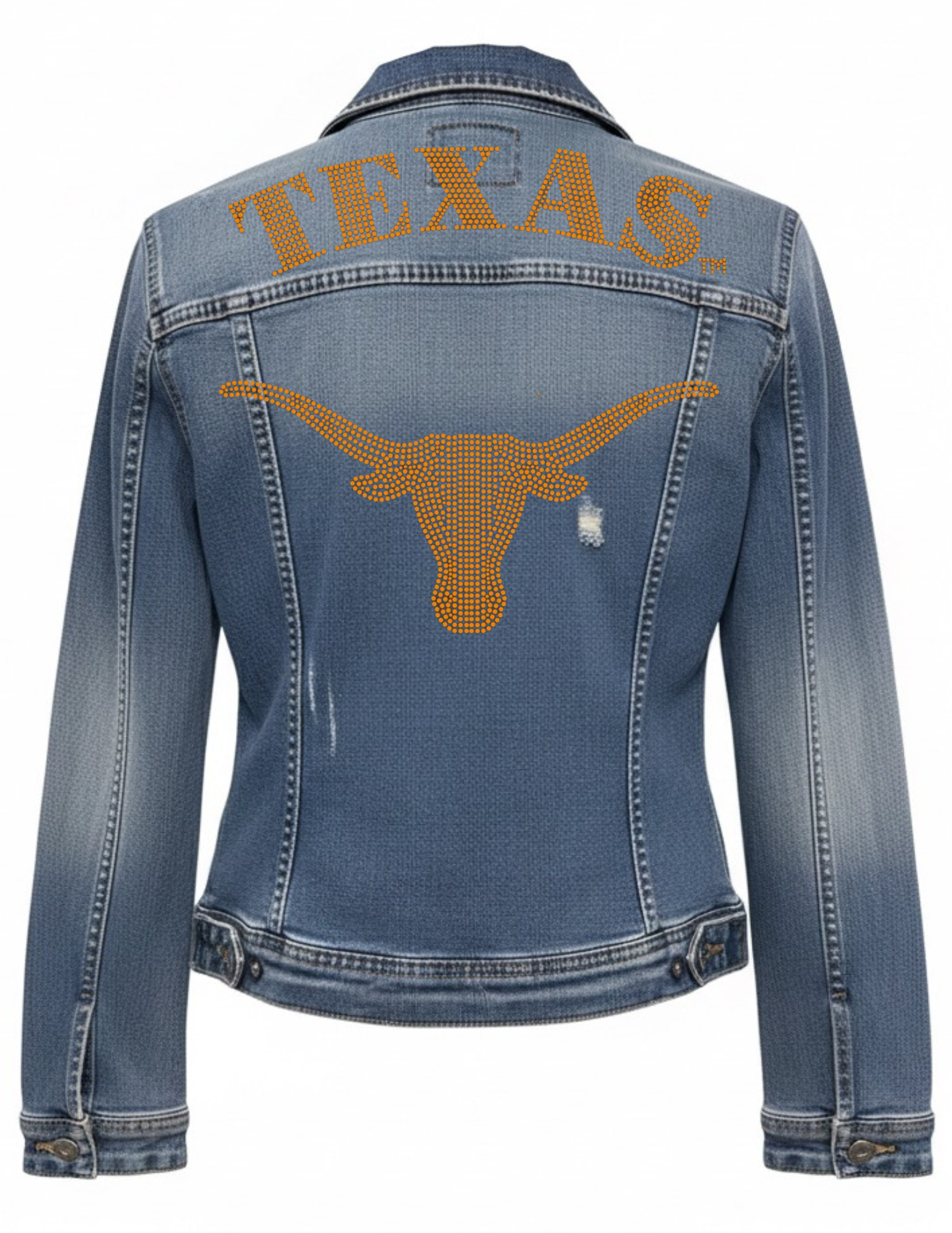 University of Texas-Austin Longhorn Blue Denim Jacket