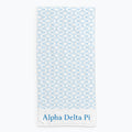 Alpha Delta Pi Beach Towel- Lightweight Brand Design