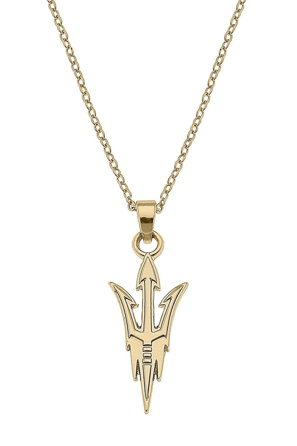 Arizona State Sun Devils 24K Gold Plated Pendant Necklace