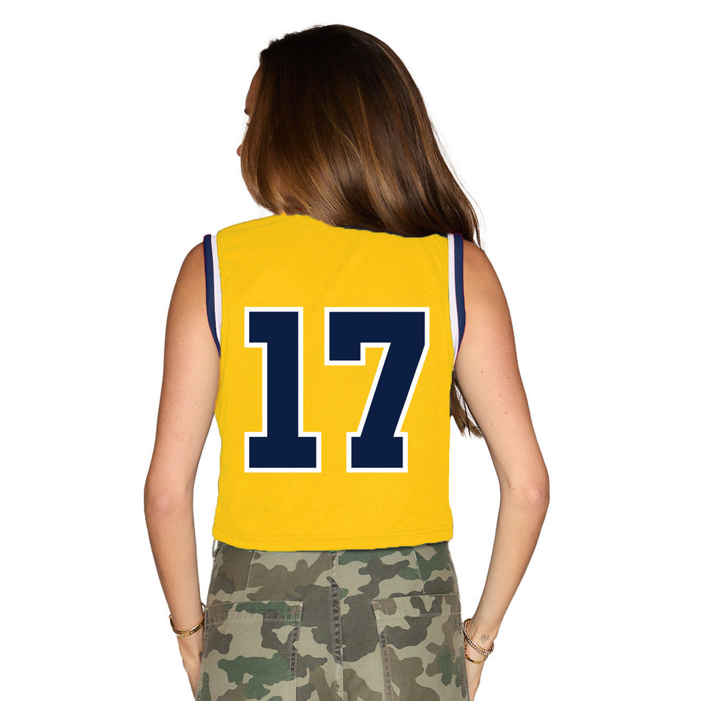 University of Michigan Maize Basketball Jersey