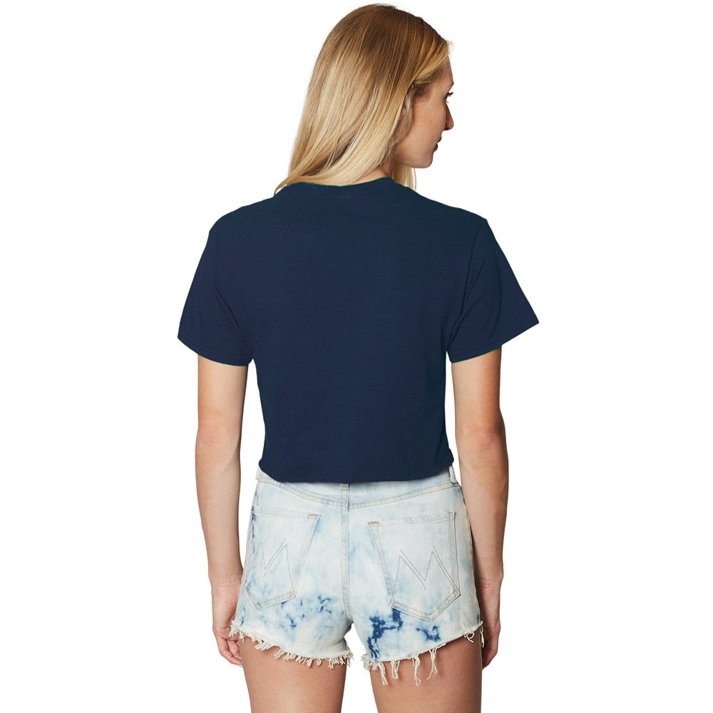 West Virginia Mountaineers Block Navy Tee