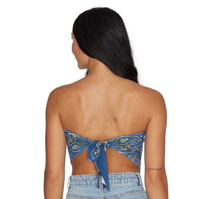 University of Michigan Bandana Top
