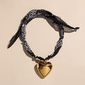 Black Bandana Necklace