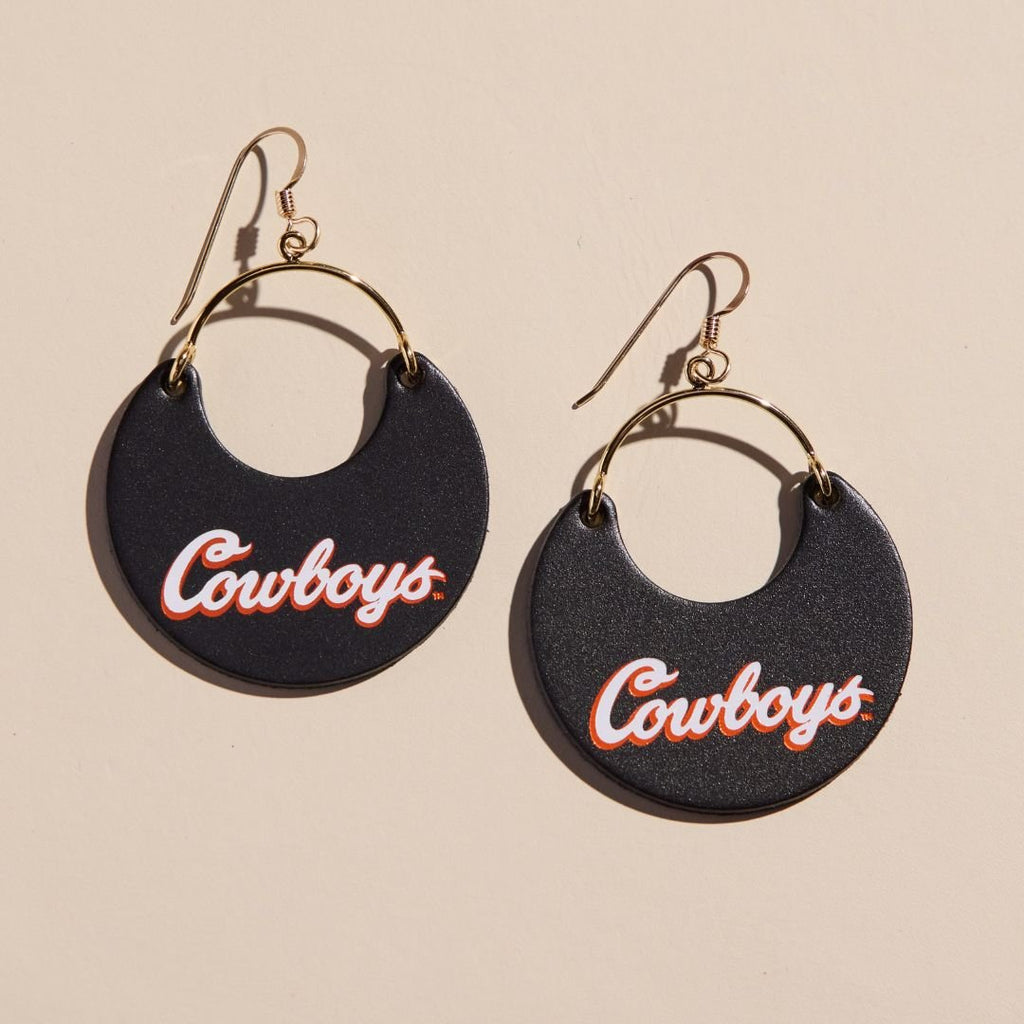 Black Oklahoma State University Cowboys Ninas