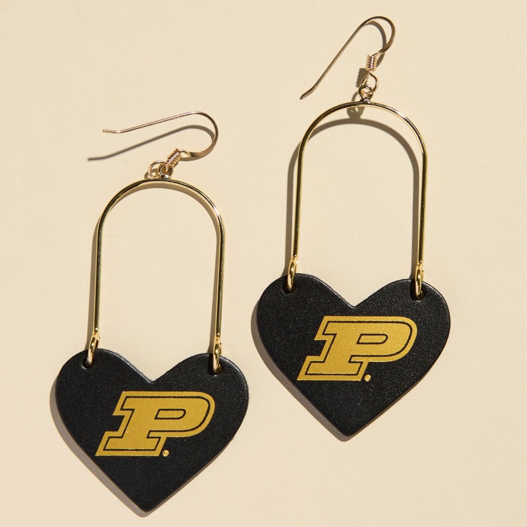 Black Purdue University Heartthrobs