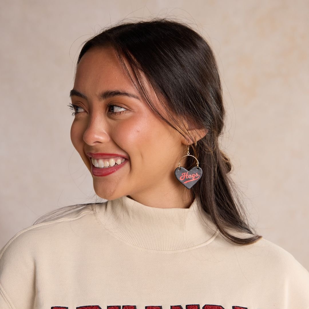 Black University of Arkansas Hogs Lover