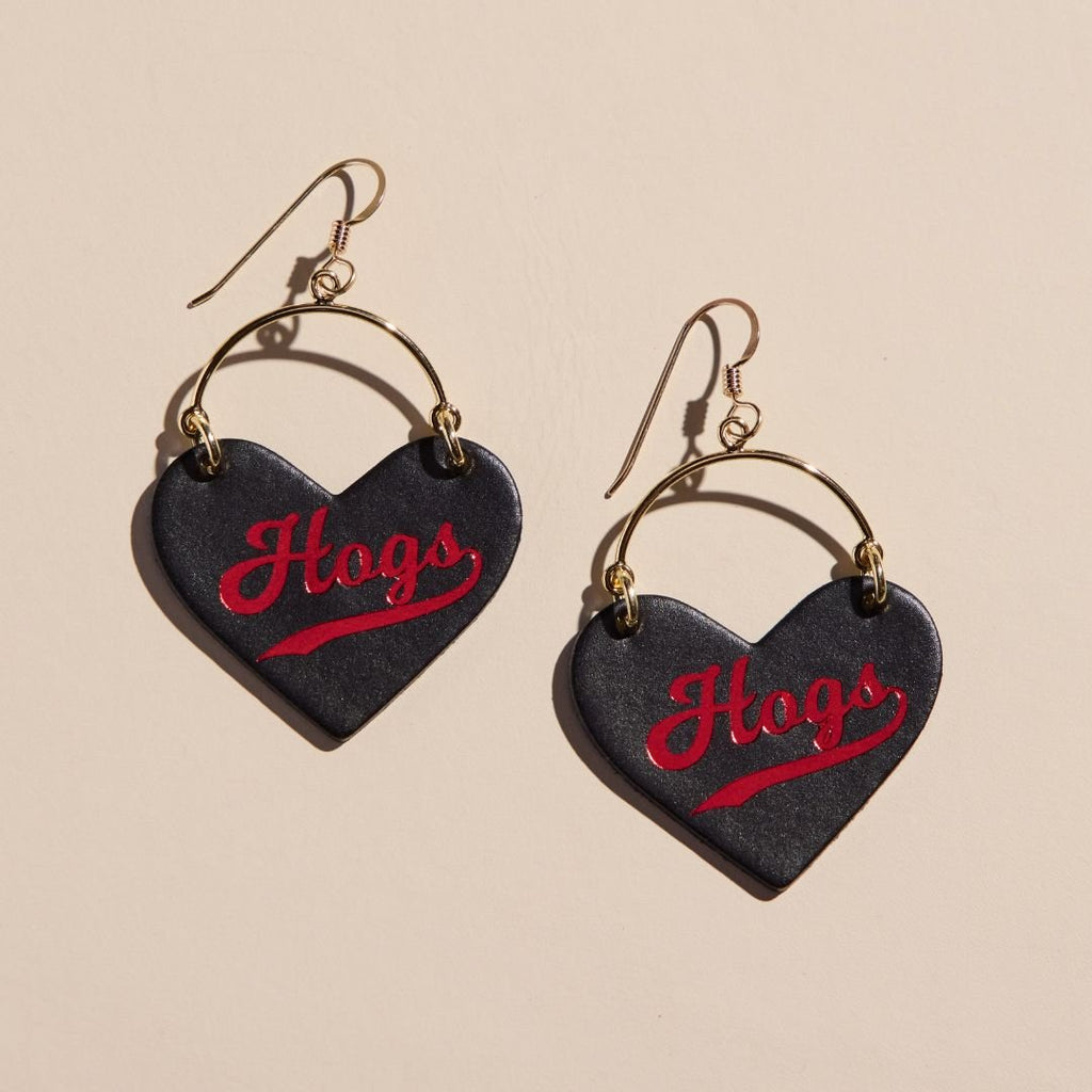 Black University of Arkansas Hogs Lover