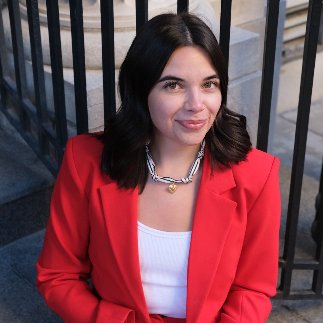 Black & White Stripe Satin Scarf Necklace in Gold