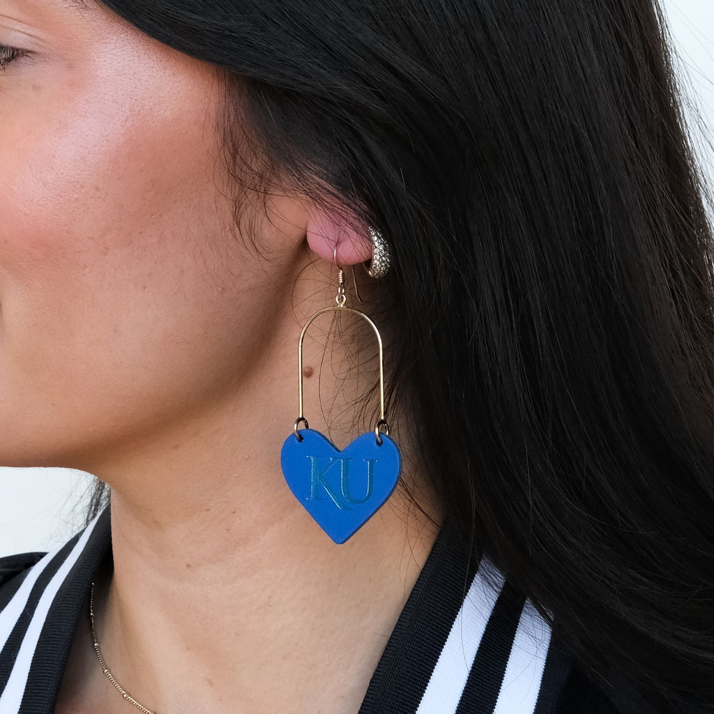 Blue University of Kansas Heartthrobs