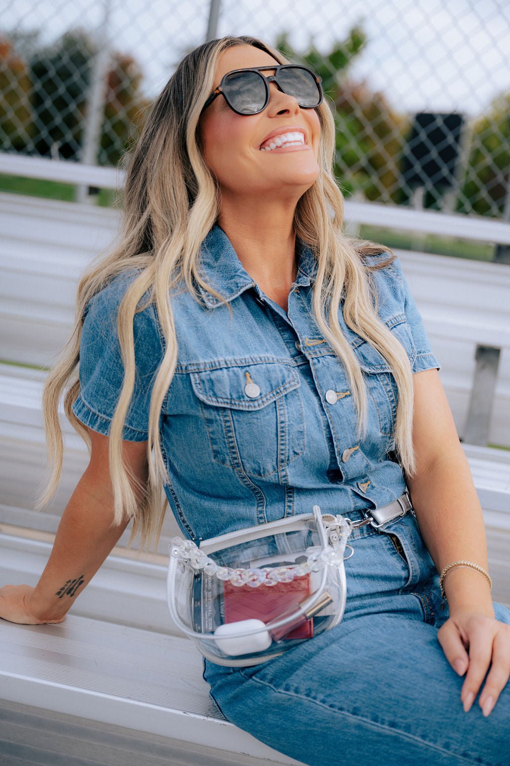 Clear Belt Bag