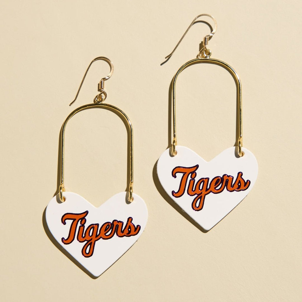 Clemson University Tigers Script Heartthrobs