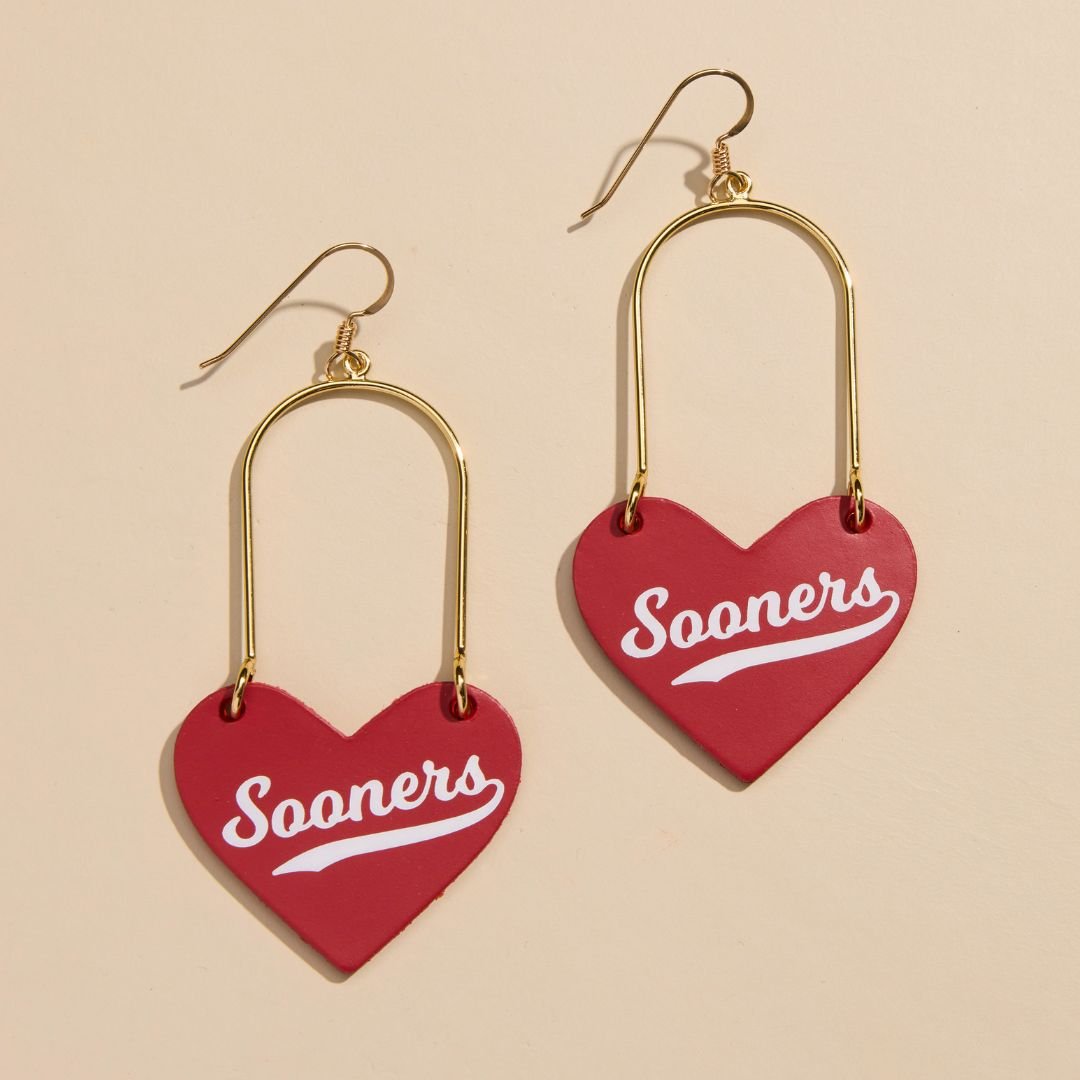 Crimson University of Oklahoma Sooners Heartthrobs