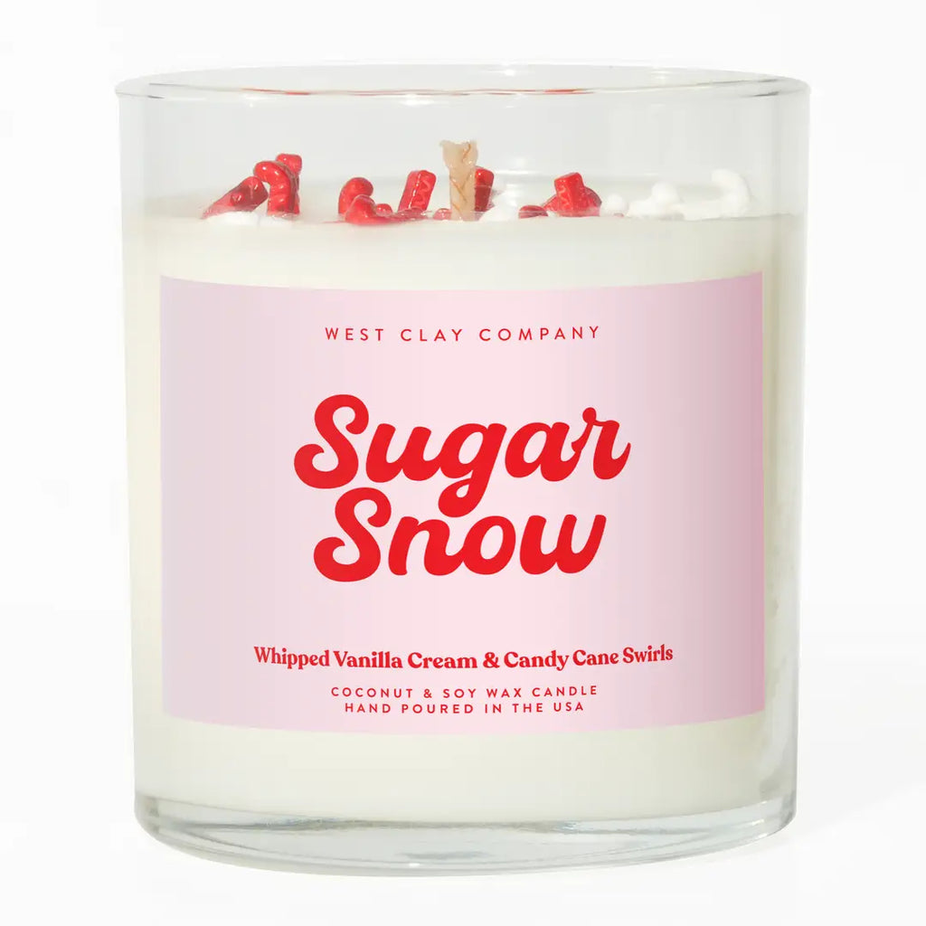 Sugar Snow Candle
