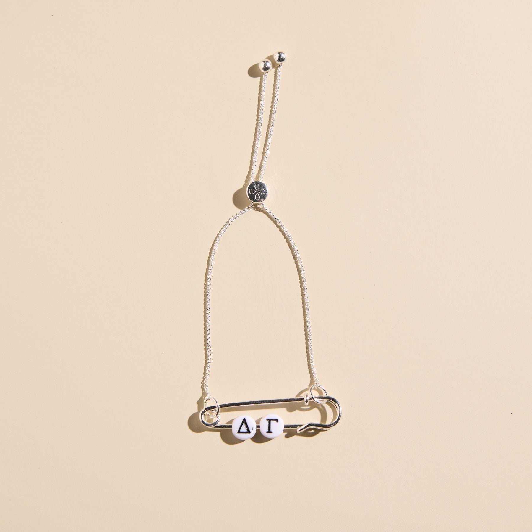 Delta Gamma Sorority Safety Pin Bracelet - Officially Licensed