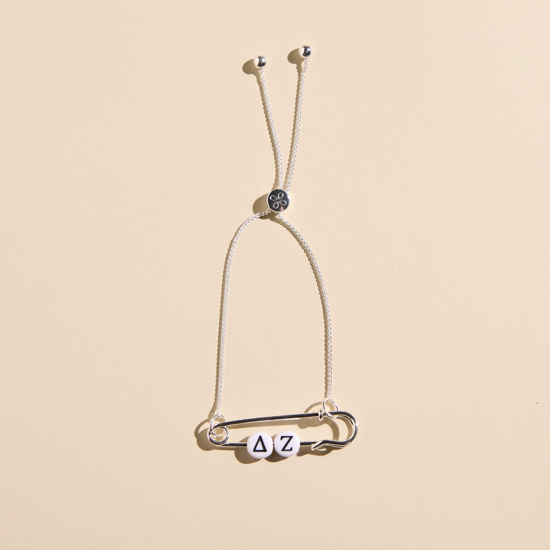 Delta Zeta Sorority Safety Pin Bracelet - Officially Licensed