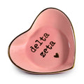 Delta Zeta Ceramic Ring Dish