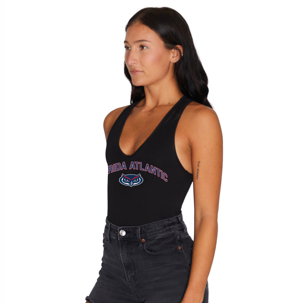 Florida Atlantic Owls Black Bodysuit