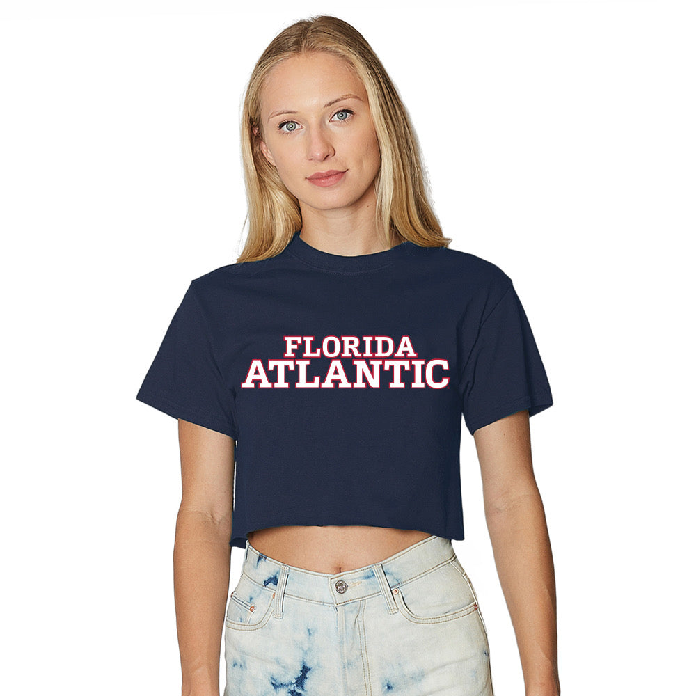 Florida Atlantic Owls Navy Tee