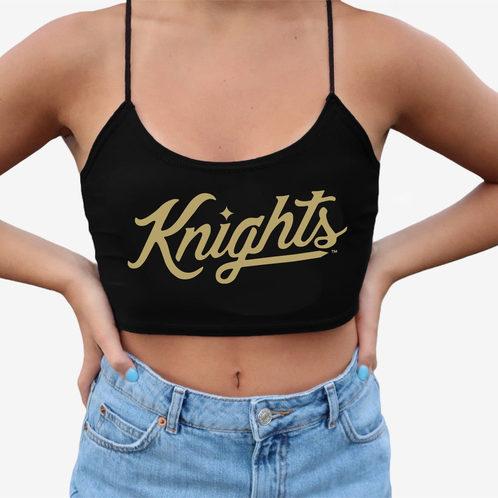 UCF Knights Black Spaghetti Tank