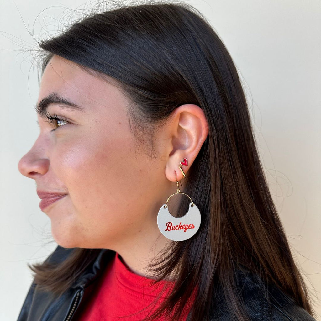 Gray Ohio State University Buckeyes Nina