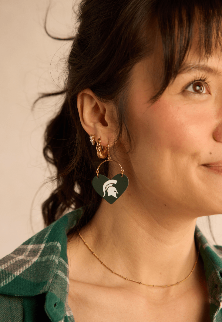 Green Michigan State University Spartan Lover