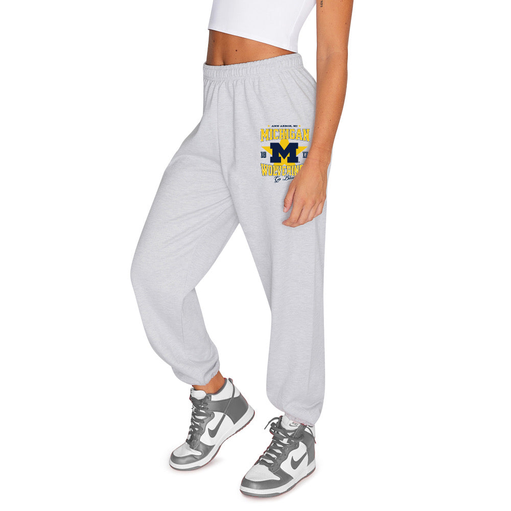 University of Michigan Gray Sweatpants