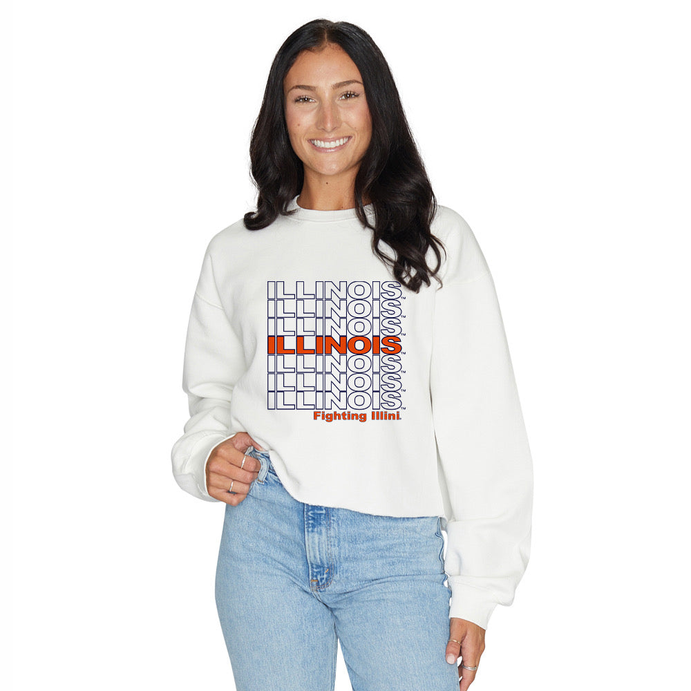 Illinois Fighting Illini Repeat Crewneck