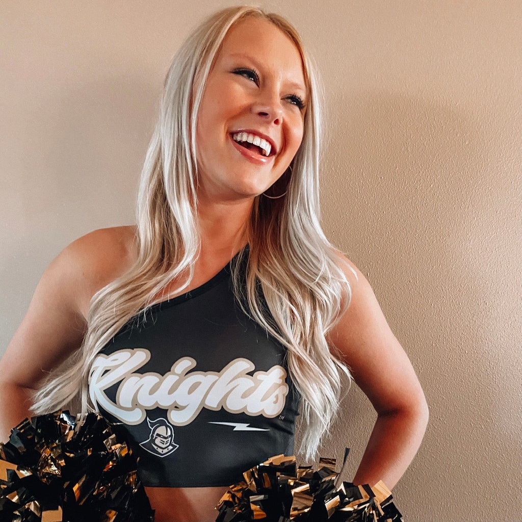UCF Knights Lightning One Shoulder Top
