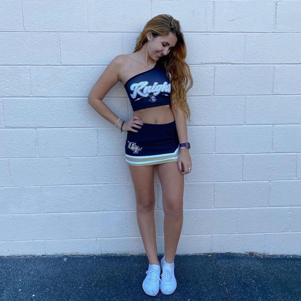 UCF Knights Lightning One Shoulder Top