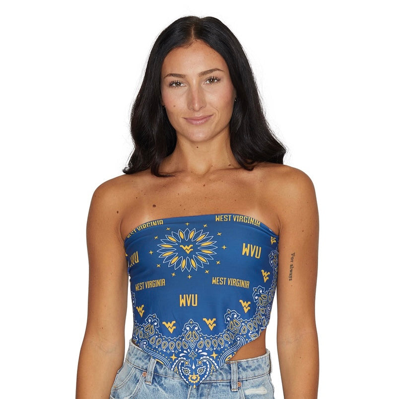 West Virginia Mountaineers Bandana Top