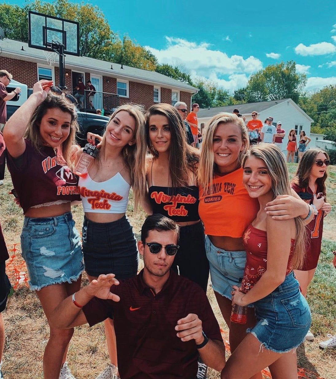 Virginia Tech Spaghetti Strap Tank