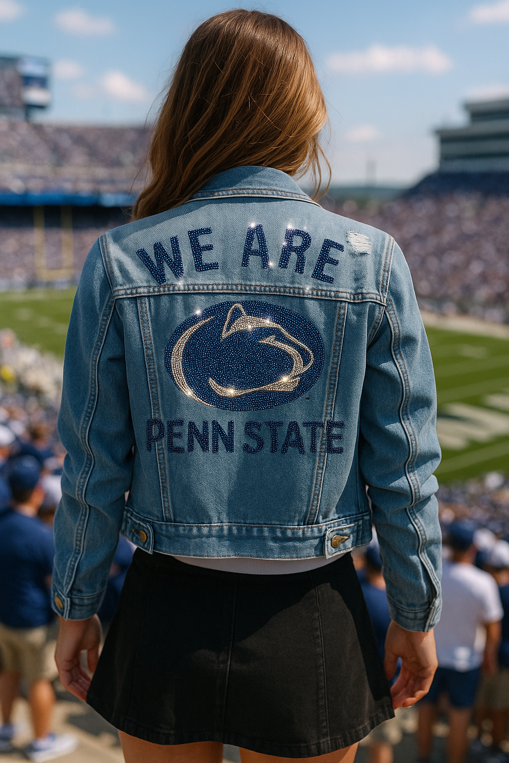 Penn State We Are Penn State Blue Denim Jacket