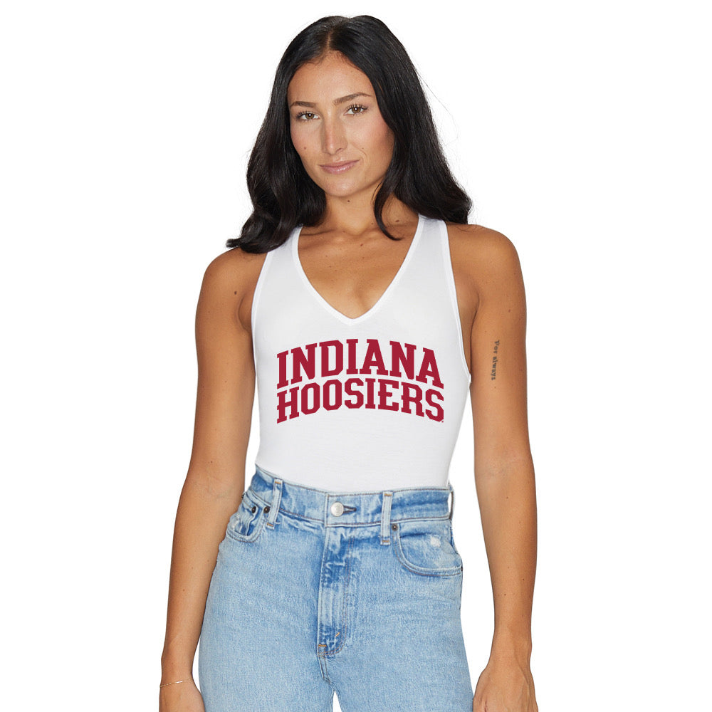 Indiana Hoosiers White Bodysuit