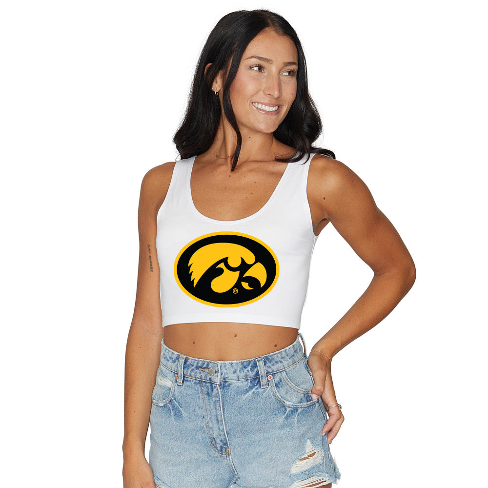 Iowa Hawkeyes Crop Top