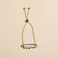 Kappa Alpha Theta Sorority Safety Pin Bracelet - Officially Licensed