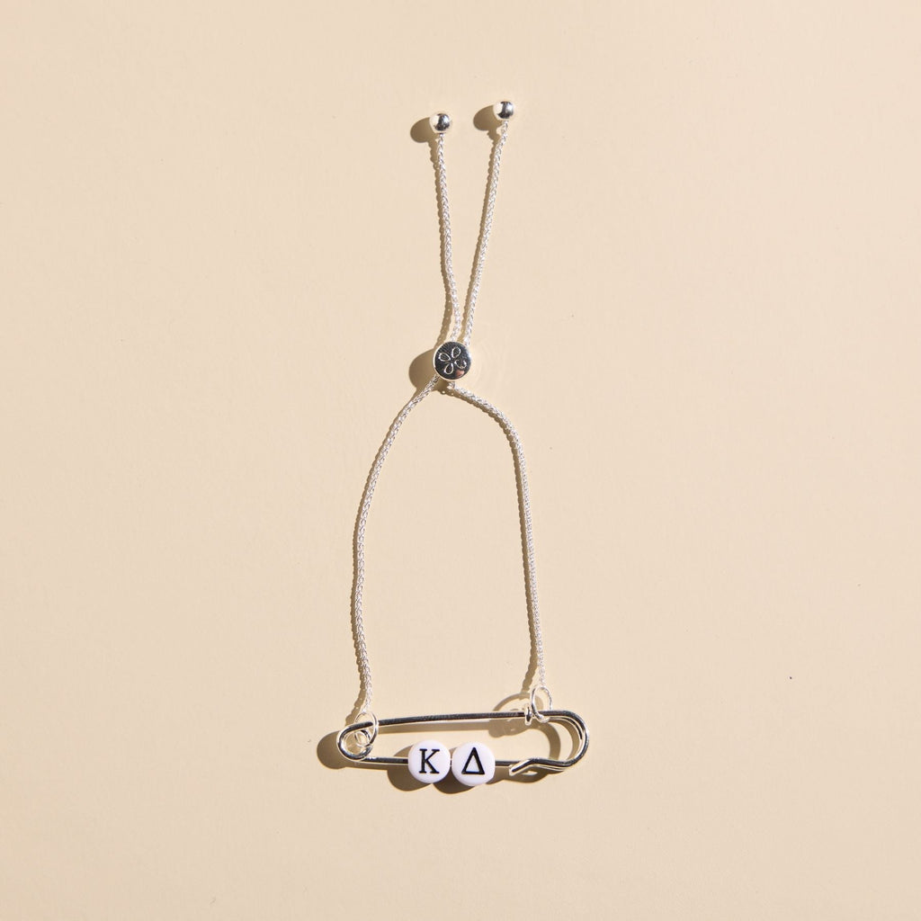 Kappa Delta Sorority Safety Pin Bracelet - Officially Licensed