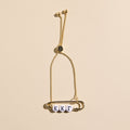 Kappa Kappa Gamma Sorority Safety Pin Bracelet - Officially Licensed