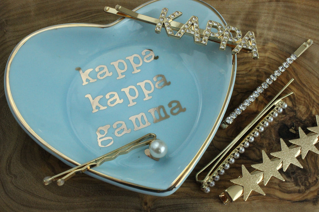 Kappa Kappa Gamma Sorority Hair Clips