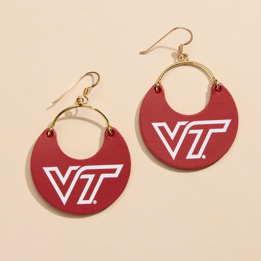 Maroon Virginia Tech Nina